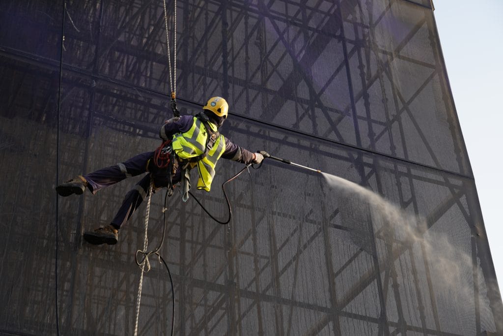 The Cost-Effectiveness of Rope Access Cleaning for Large Complexes